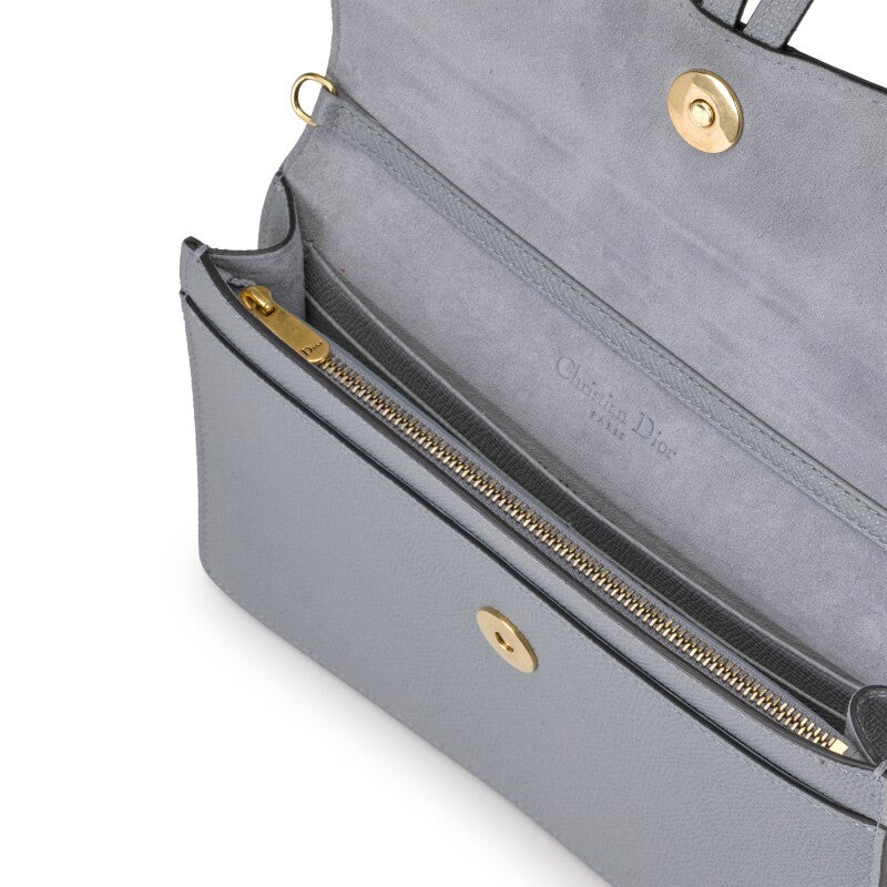 Christian Dior
Grey Goatskin Saddle Wallet on Chain Gold Hardware, 2022