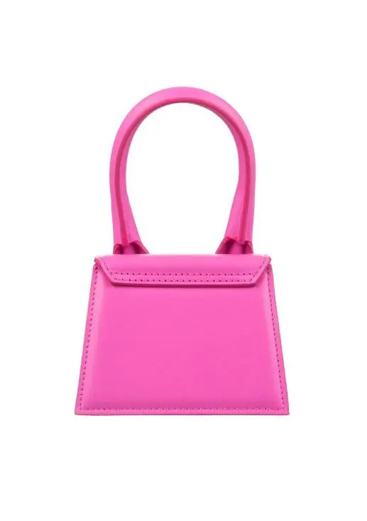 JACQUEMUS Le Chiquito. Mini borsa a mano in pelle firmata.